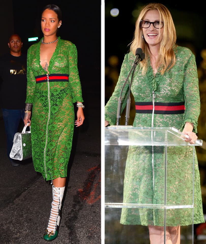 Who Wore The Lace Dress Better?