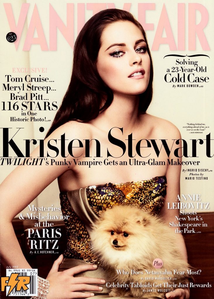 KRISTEN STEWART on Vanity Fair for July 2012 Issue