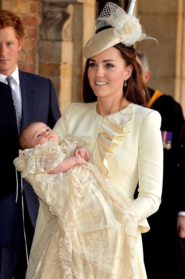 The christening of Prince George, Chapel Royal, St James's Palace, London, Britain - 23 Oct 2013